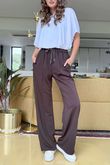 Made in Italy Cricket City Seamed Jogger Coffee Bean